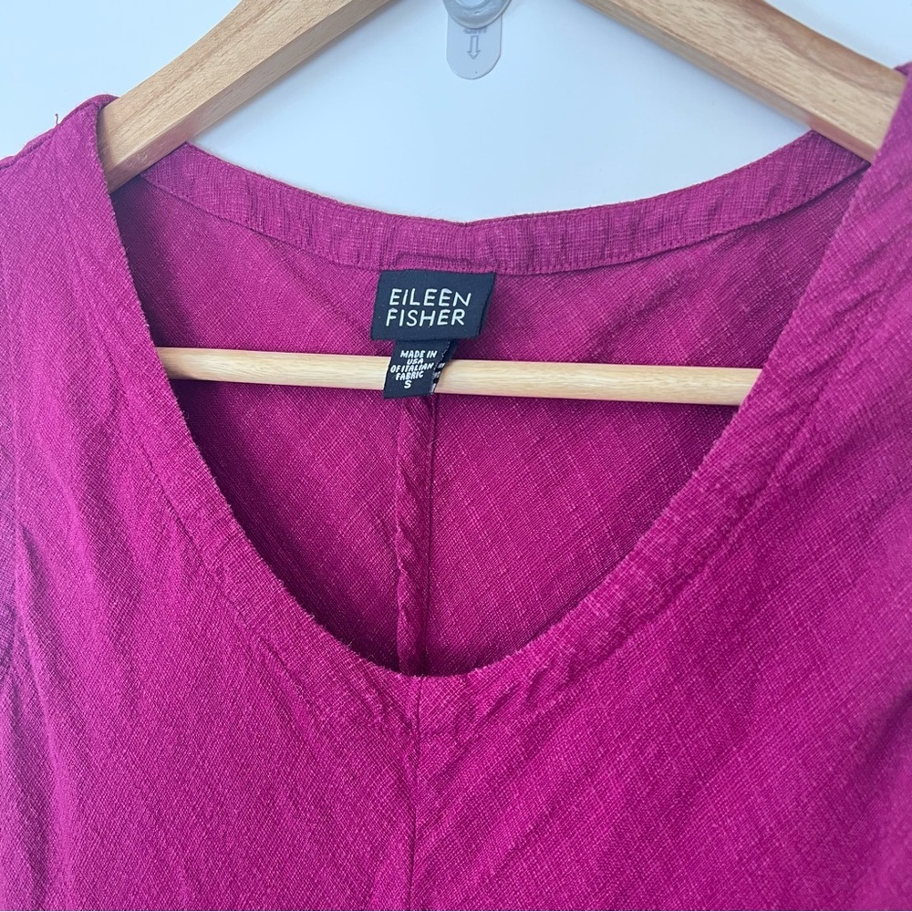 Eileen Fisher Women's Pink summer dress